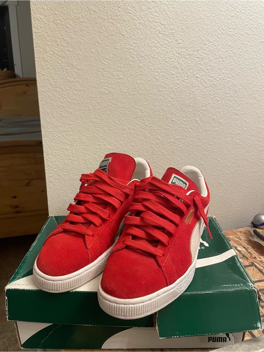 Puma Red Suede